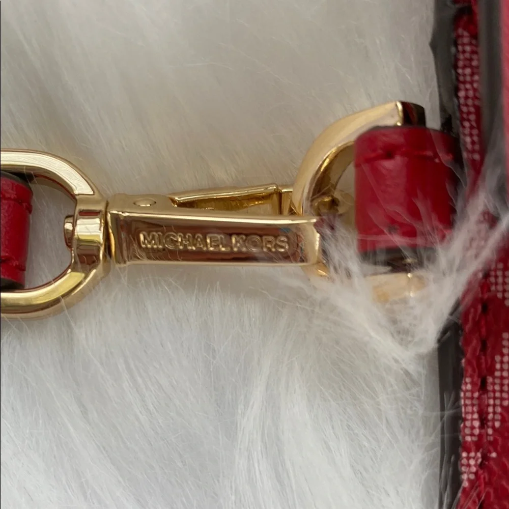 EUC Michael Kors large signature envelope Wristlet Clutch